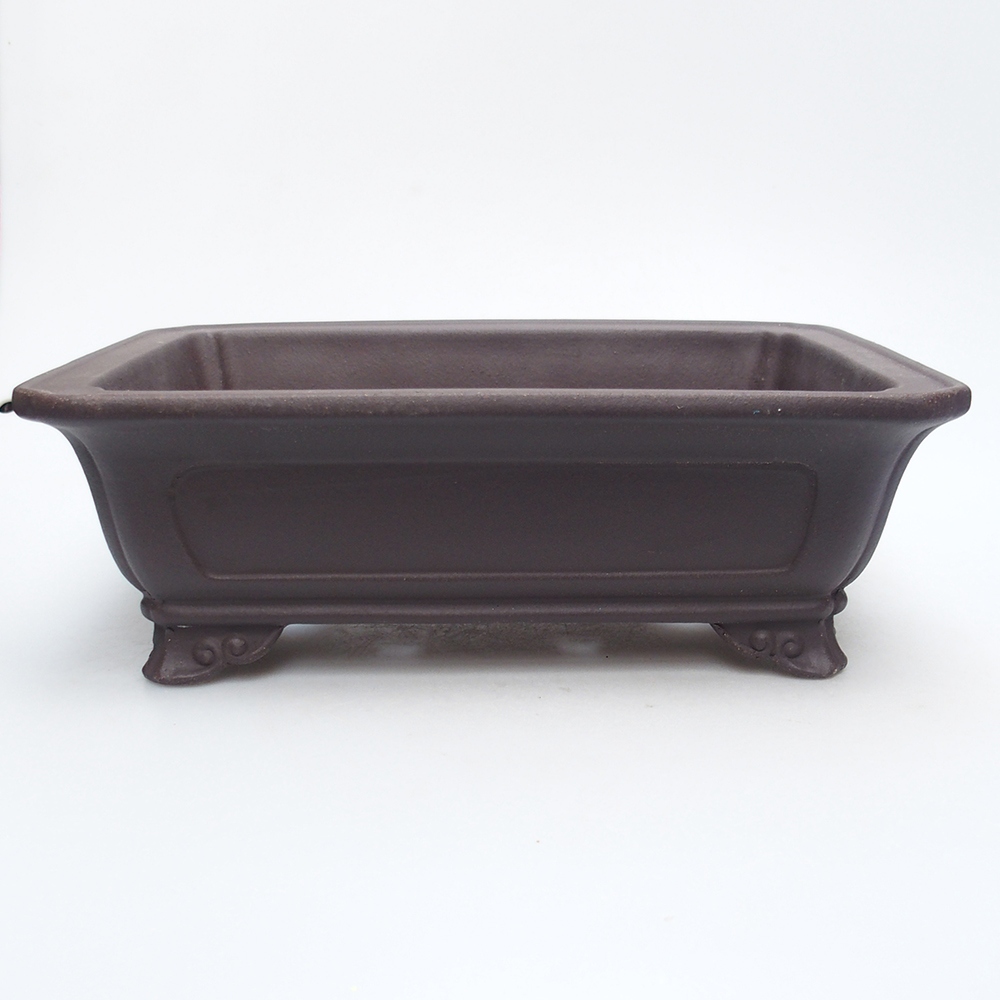 Miska 26 x 19 x 9 cm brązowa