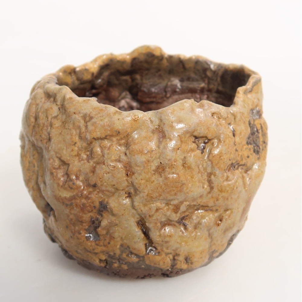 Ceramiczna skorupka  7 x 6,5 x 6,5 cm, kolor brązowy