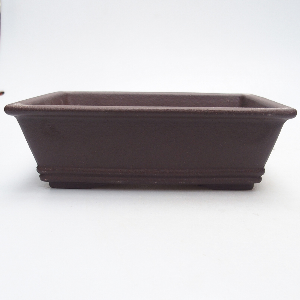 Miska 17 x 12 x 5,5 cm brązowa
