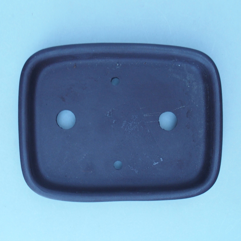 Miska 11 x 8,5 x 2 cm brązowa