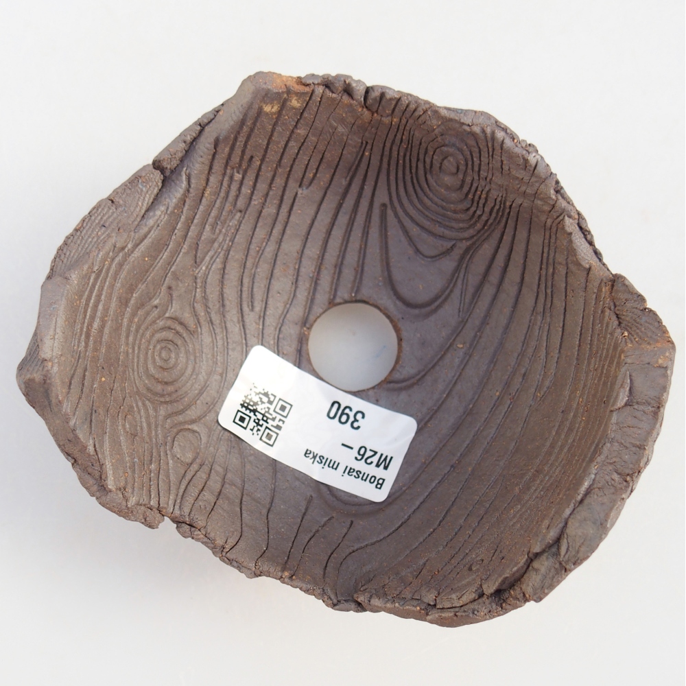 Muszla ceramiczna 10 x 10 x 7,5 cm, kolor metaliczny