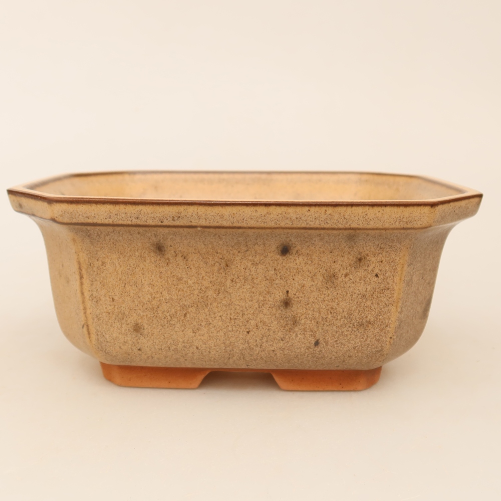 Ceramiczna miska  15 x 12 x 7 cm, kolor brązowy