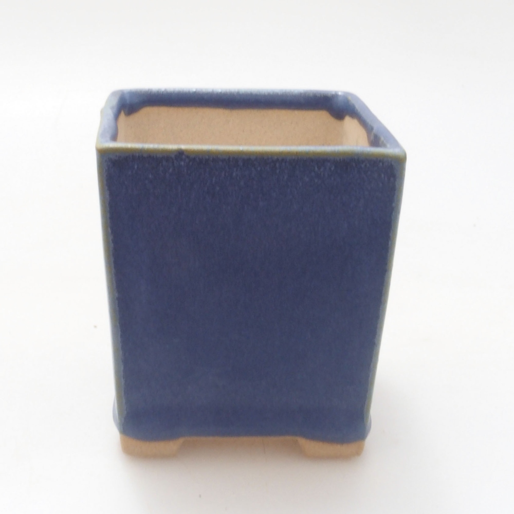 Mini miska bonsai 5,5 x 5,5 x 6,5 cm, kolor niebieski