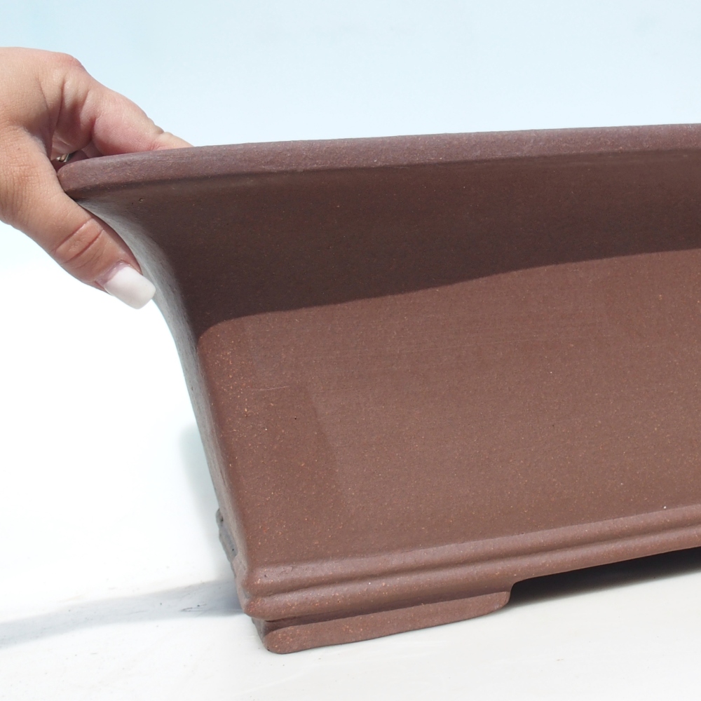 Misa do bonsai 51 x 37 x 17,5 cm - brązowa