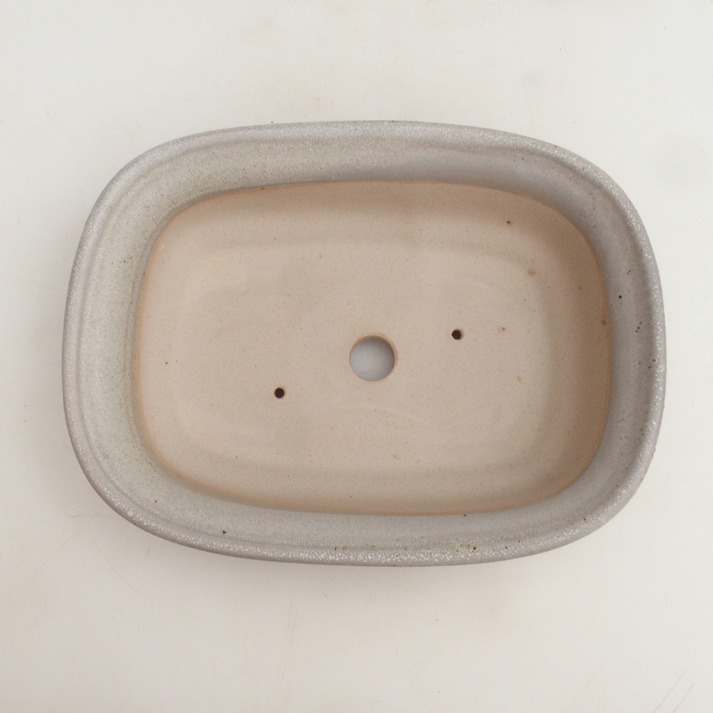 Bonsai bowl H25 - 23 x 17 x 5,5 cm. - beżowy