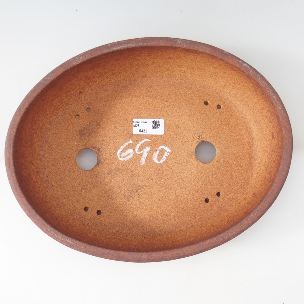 Misa do bonsai 33,5 x 26 x 8,5 cm, kolor metaliczny