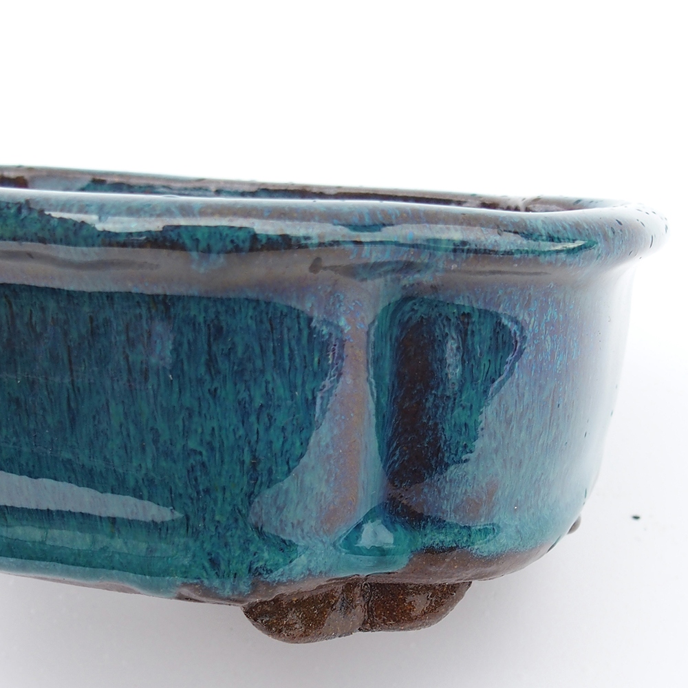 Miska 16 x 13 x 5,5 cm niebiesko-zielona