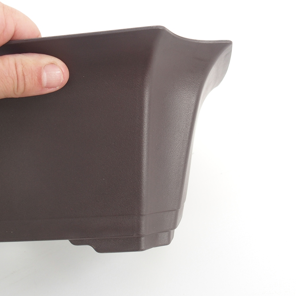 Miska plastikowa MP-22 - 37 x 26 x 14,5 cm brązowa