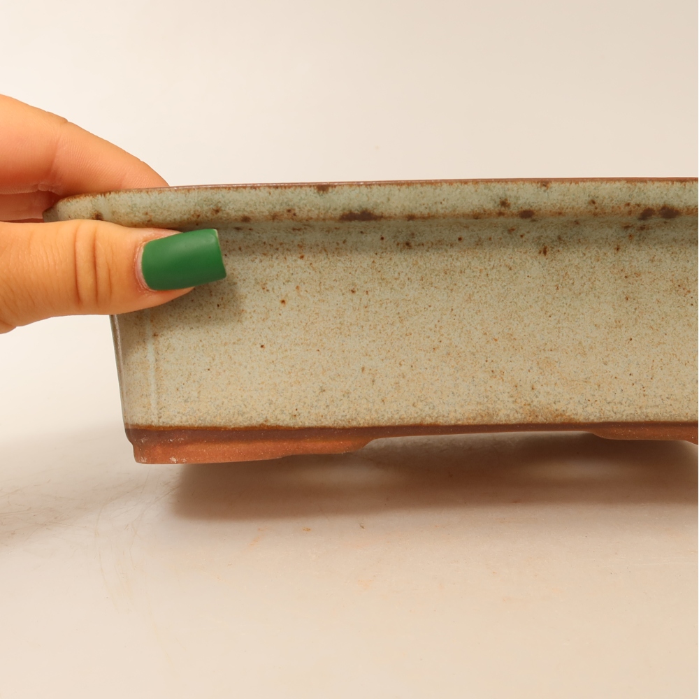 Miska ceramiczna  20 x 15,5 x 5,5 cm, kolor beżowy