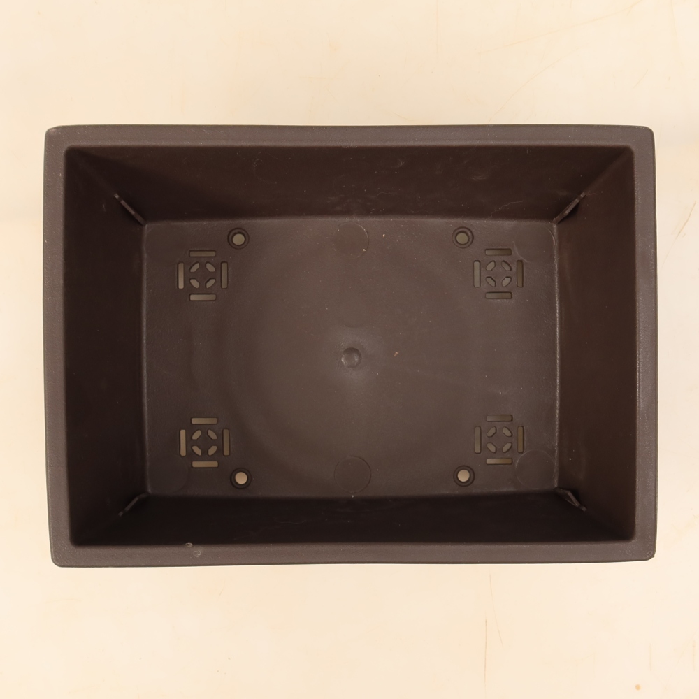 Miska do bonsai + podstawka, plastikowa MP-36 – 22,5 x 16 x 9 cm