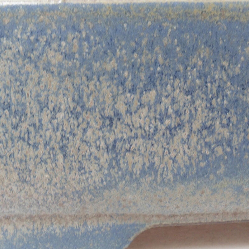 Ceramiczna miska bonsai 15 x 12 x 5,5 cm, kolor niebieski