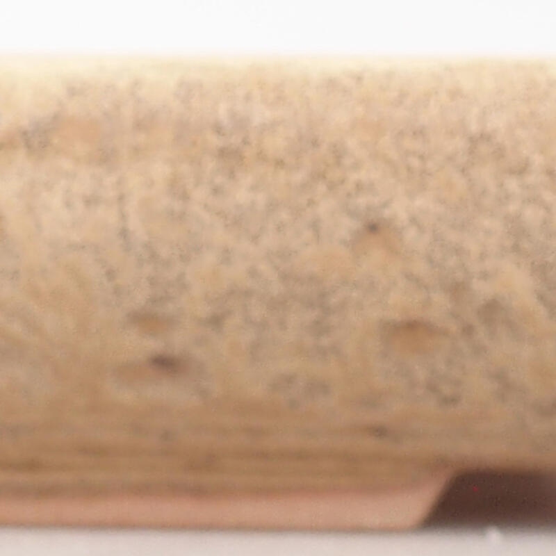 Ceramiczna miska bonsai 17 x 13,5 x 3,5 cm, kolor beżowy