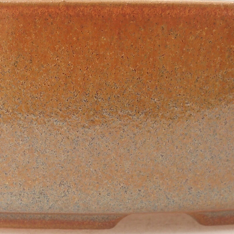Ceramiczna miska bonsai 18,5 x 13,5 x 4,5 cm, kolor brązowy