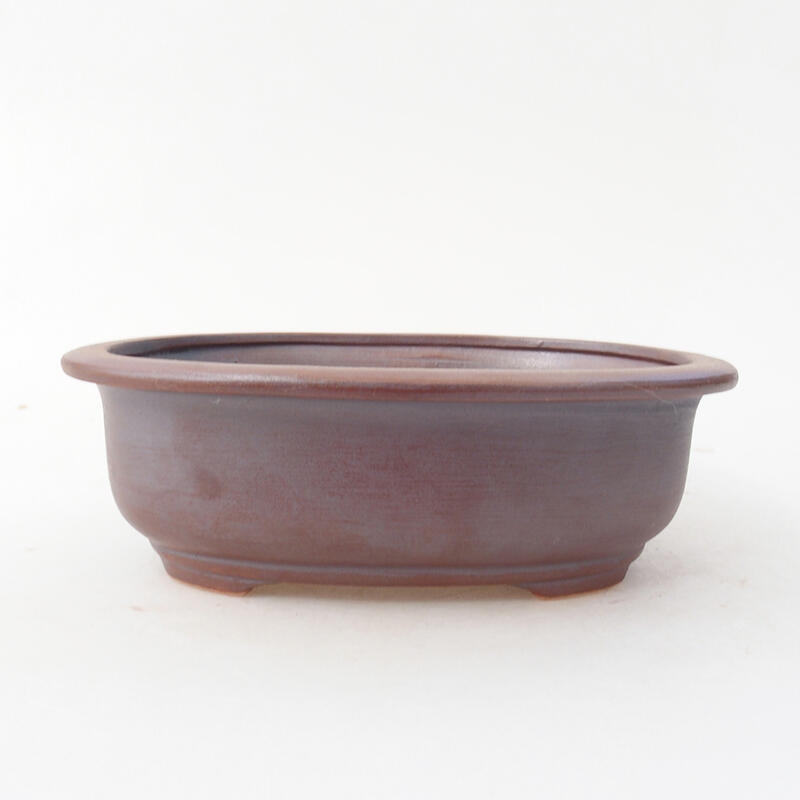 Ceramiczna miska bonsai 18 x 15 x 6 cm, kolor metaliczny