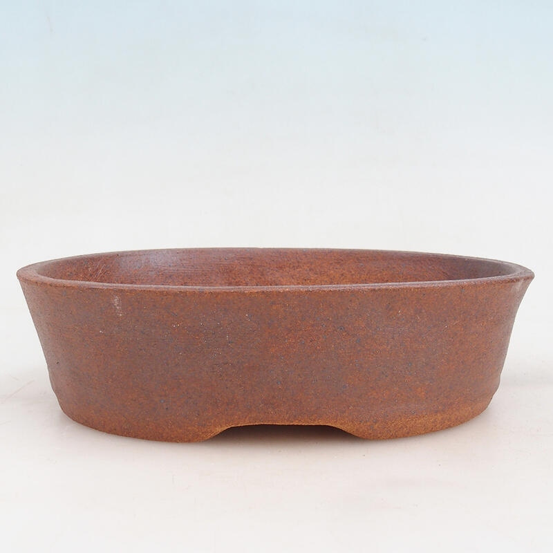 Ceramiczna miska bonsai 20 x 16 x 5 cm, kolor brązowy