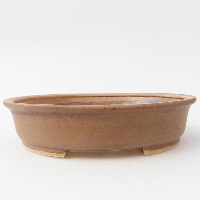 Ceramiczna miska bonsai 21 x 19 x 5 cm, kolor różowy