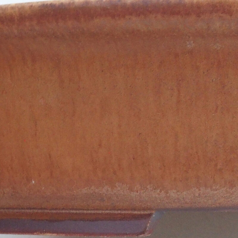 Ceramiczna miska bonsai 28,5 x 25 x 6 cm, kolor różowy