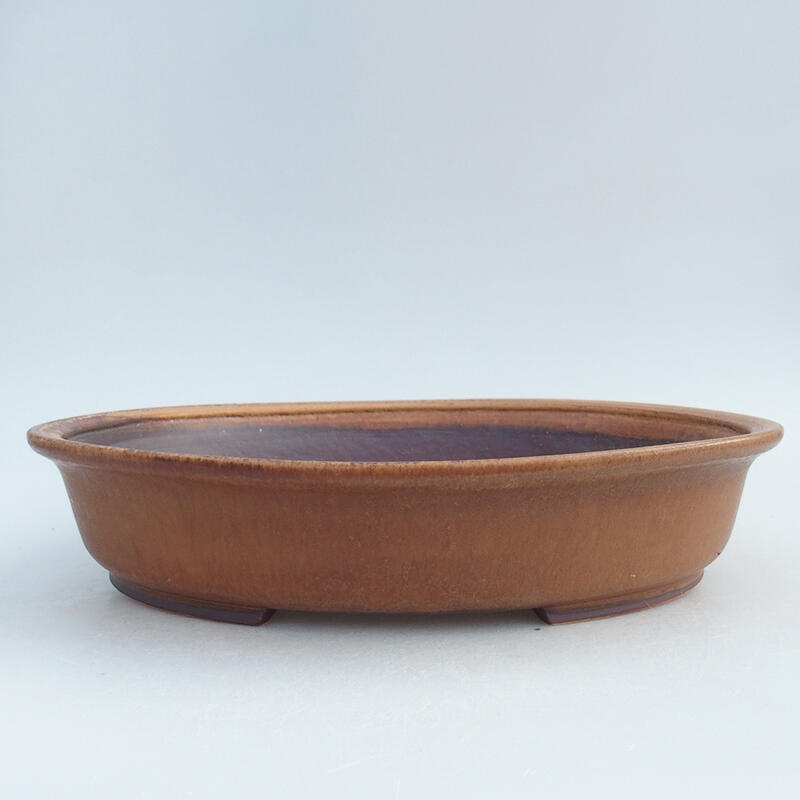 Ceramiczna miska bonsai 28,5 x 25 x 6 cm, kolor różowy