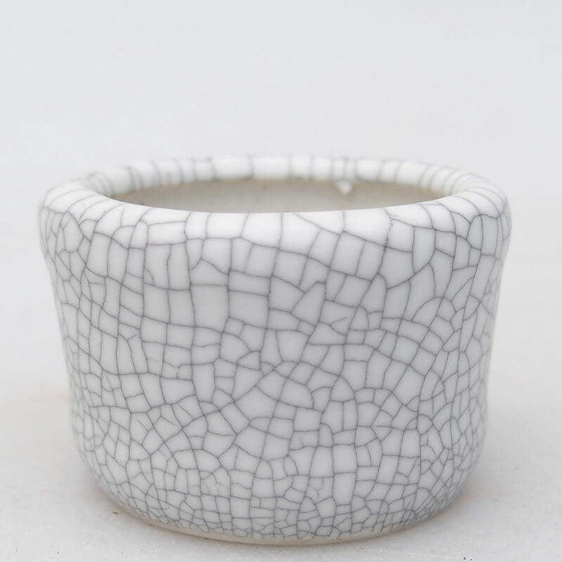 Ceramiczna miska bonsai 3,5 x 3,5 x 2,5 cm, kolor raku