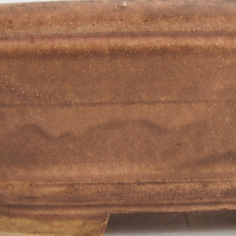 Ceramiczna miska bonsai 9 x 8 x 3,5 cm, kolor różowy