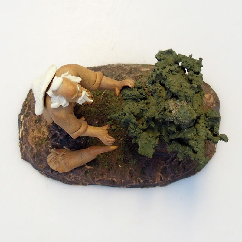 Figurka ceramiczna - Bonsaijista