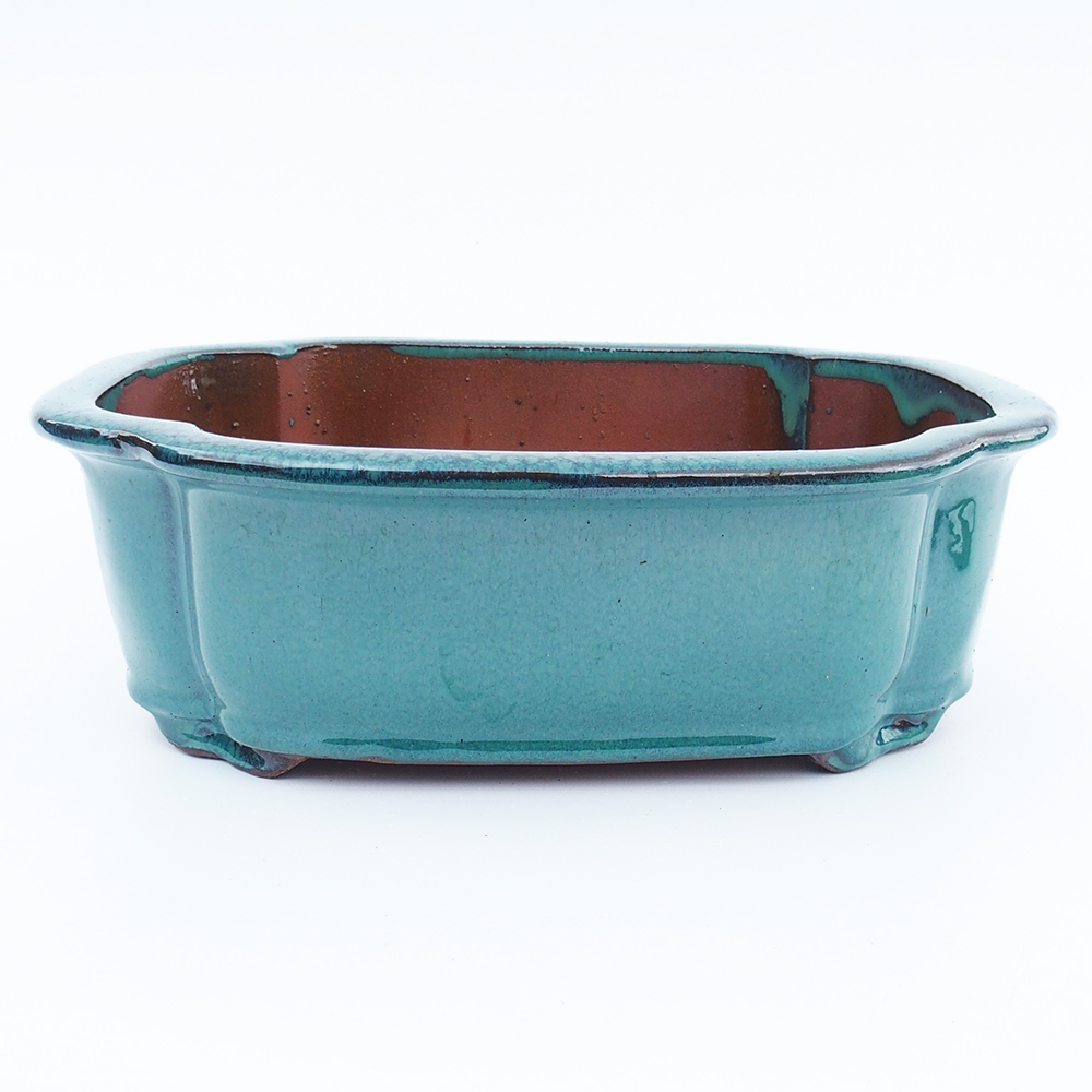 Miska 32 x 26 x 10,5 cm zielono-niebieska