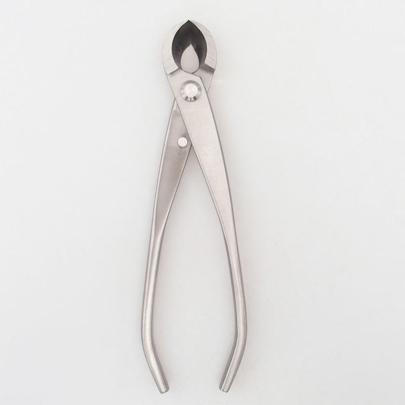 Szczypce wklęsłe półokrągłe 18 cm - stal nierdzewna