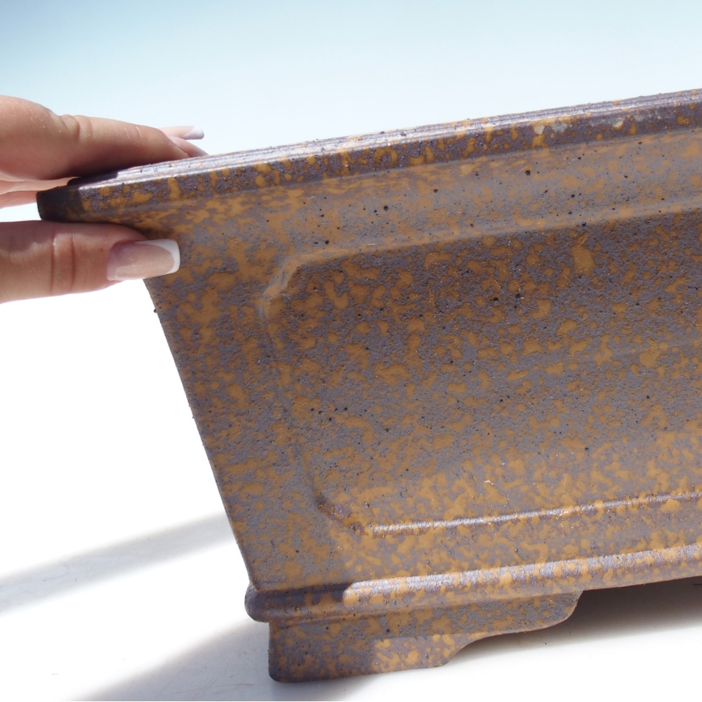 Miska 41 x 29,5 x 16,5 cm brązowa - WYŁĄCZNIE ODBIÓR OSOBISTY LUB TRANSPORT PALETOWY
