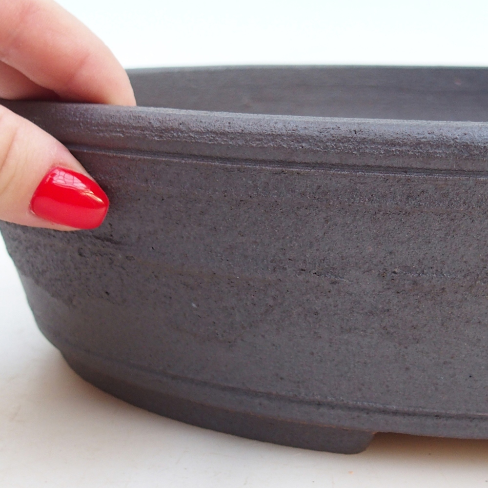 Misa do bonsai 32 x 26 x 7,5 cm, kolor brązowy