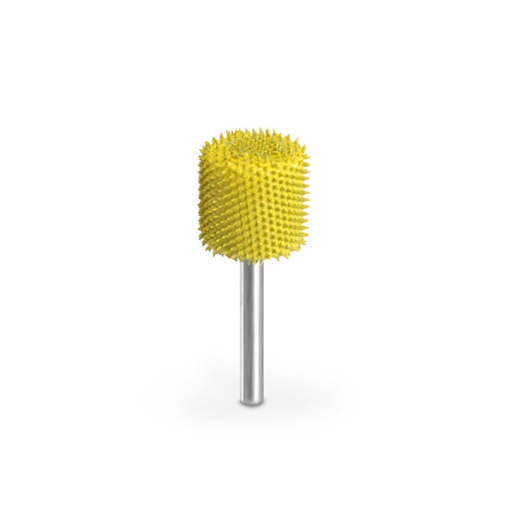 SABURRTOOTH 1/8„ Trzonek cylindryczny z promieniem końcówki, powlekany, górna część 1/2” (drobnoziarnisty)