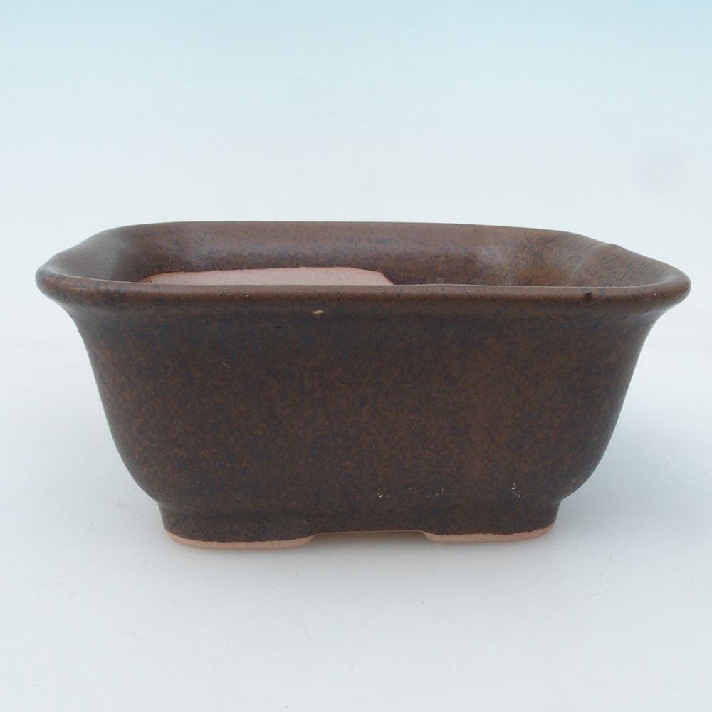 Bonsai bowl + spodek H01 - 12x9x5 cm