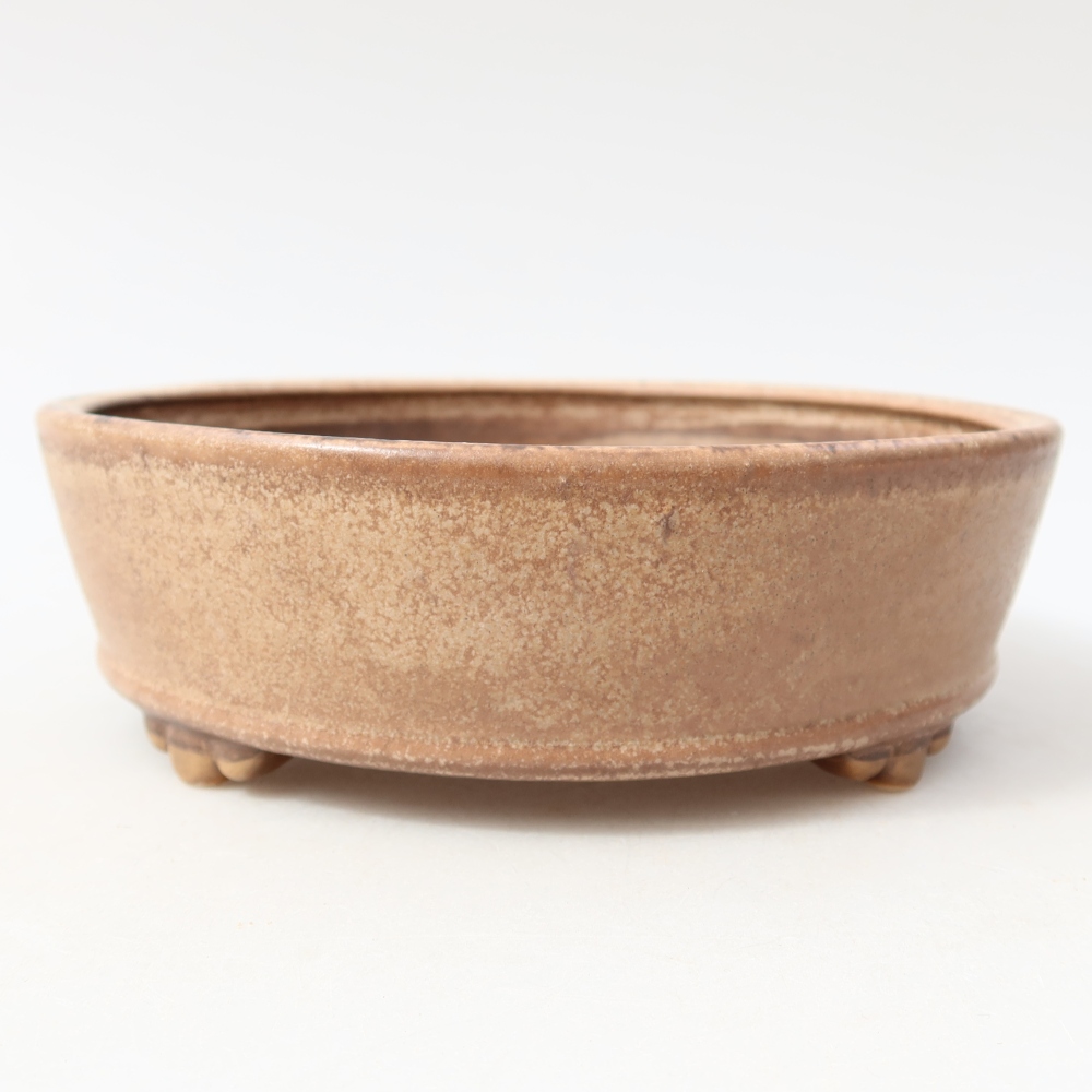 Ceramiczna miska do bonsai 15,5 x 15,5 x 5 cm, różowa