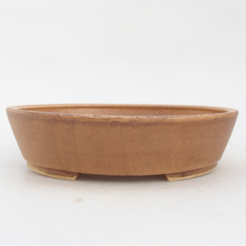 Ceramiczna miska na bonsai 18,5 x 16,5 x 4,5 cm, różowa