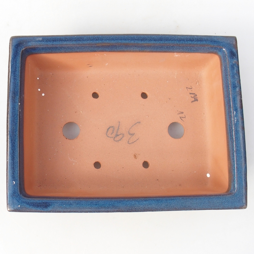 Miska 21,5 x 26,5 x 4 cm kolor niebieski