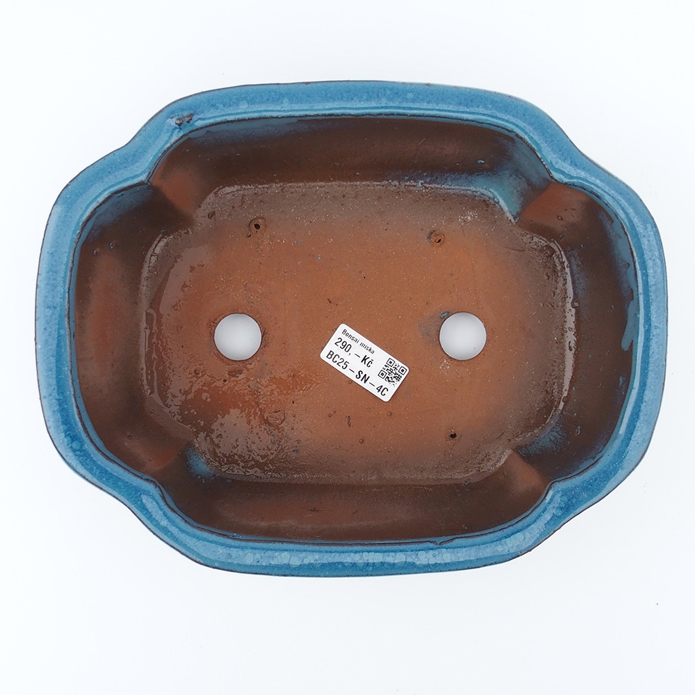 Miska 26 x 20 x 8,5 cm niebieska