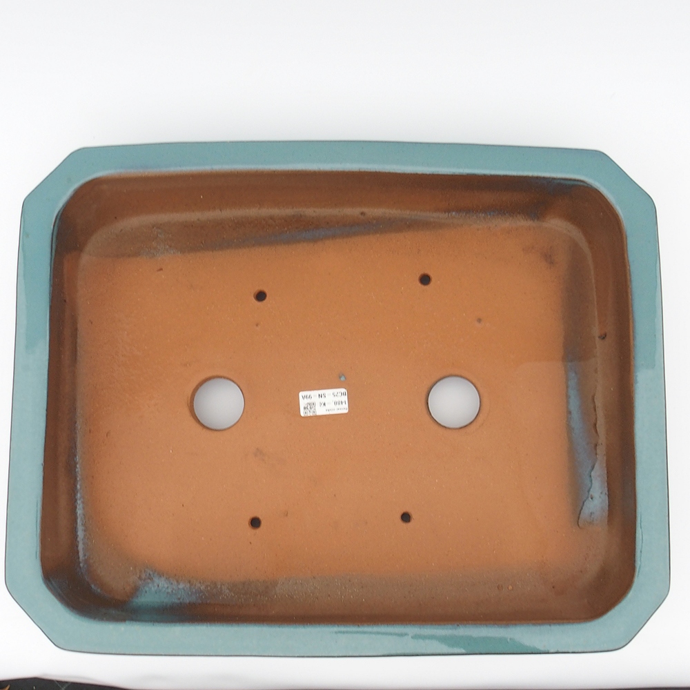 Miska 51 x 41 x 10 cm niebieska
