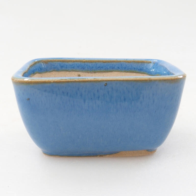 Mini miska bonsai 6 x 4,5 x 3 cm, kolor niebieski