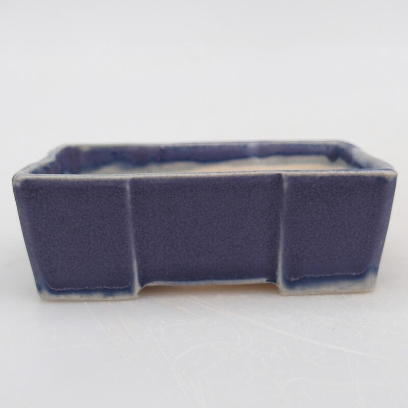 Mini miska bonsai 7,5 x 4,5 x 2,5 cm, kolor fioletowy