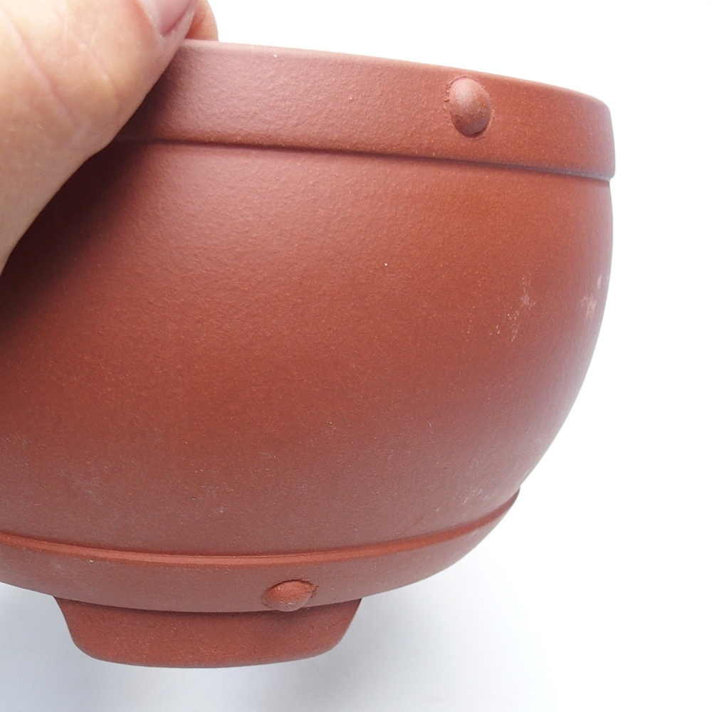 Miska 19 x 19 x 11,5 cm kolor ceglasty