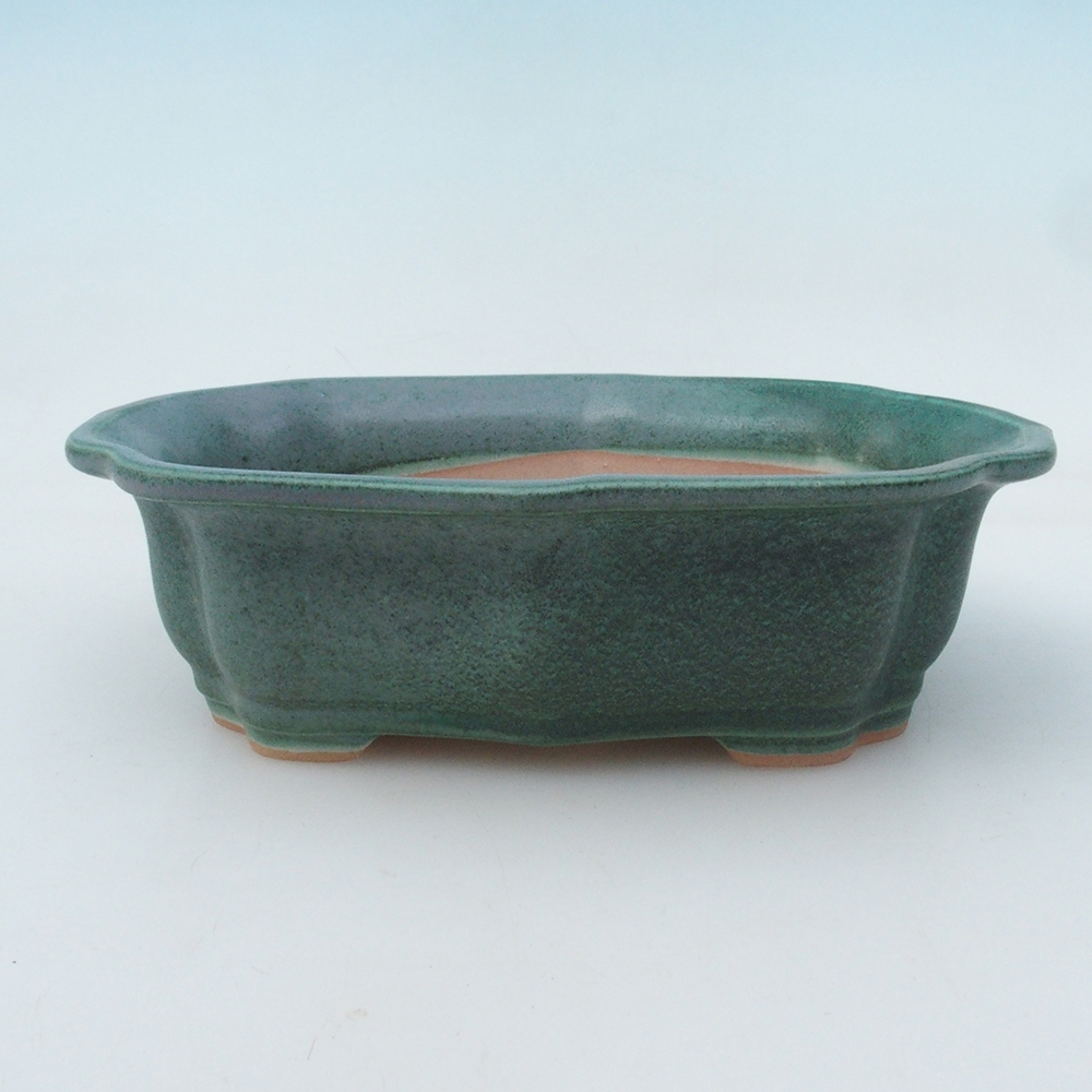 Bonsai bowl + spodek H01 - 12x9x5 cm