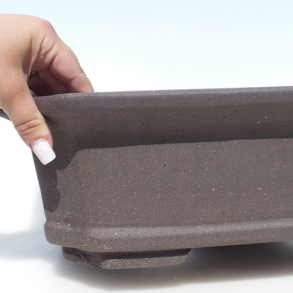 Misa do bonsai 40 x 30 x 12 cm - brązowa