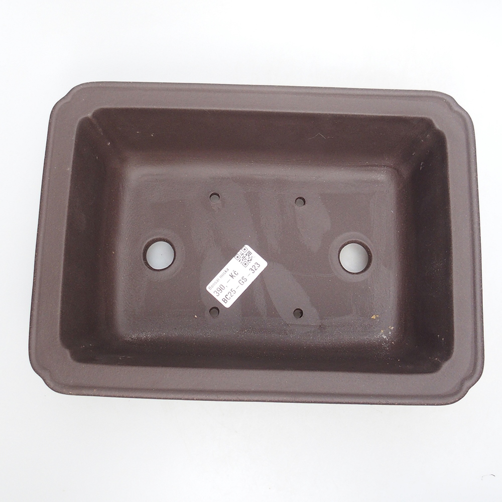 Miska 26 x 19 x 9 cm brązowa