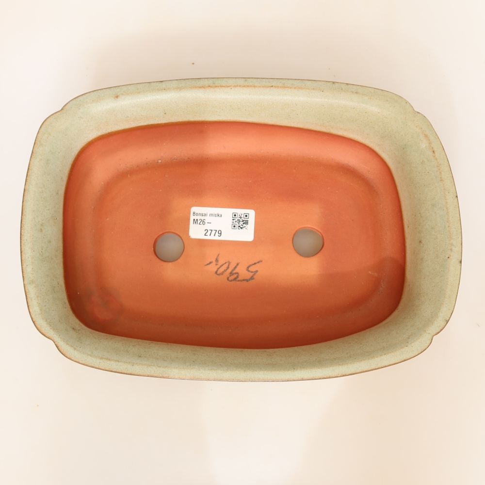 Ceramiczna miska  24 x 17 x 6 cm, kolor beżowy