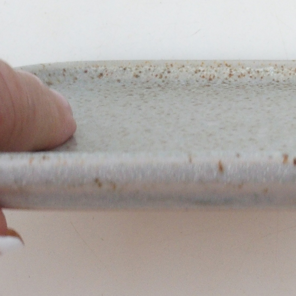 Miska ceramiczna H38 -12 x 11 x 1 cm - beżowa