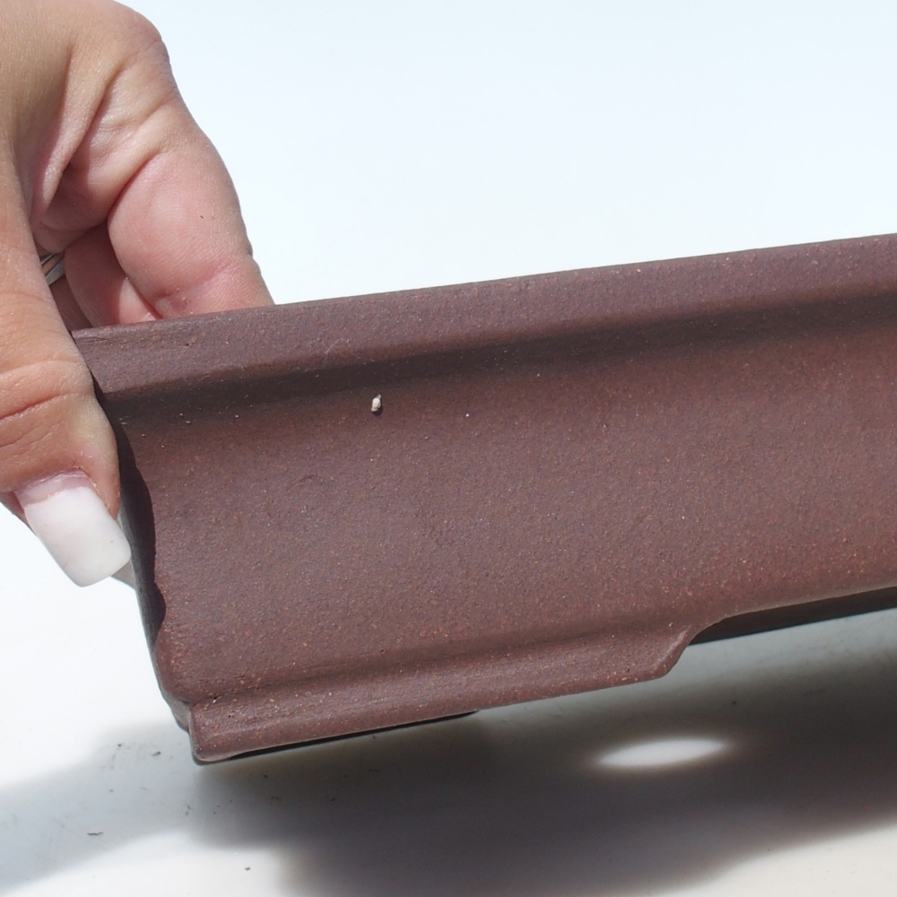 Misa do bonsai 36,5 x 24 x 6,5 cm brzoza brązowa