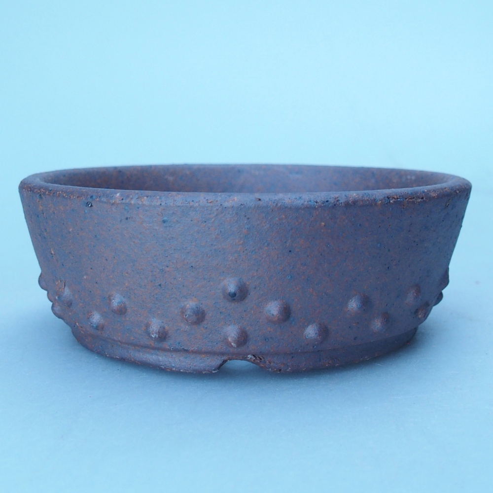 Miska 8,5 x 8,5 x 3 cm brązowa