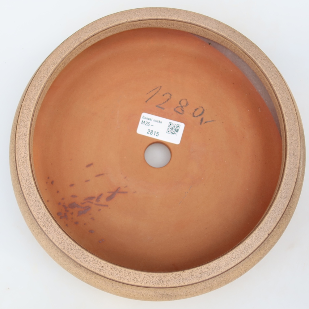 Ceramiczna miska  23 x 23 x 7 cm, kolor beżowy