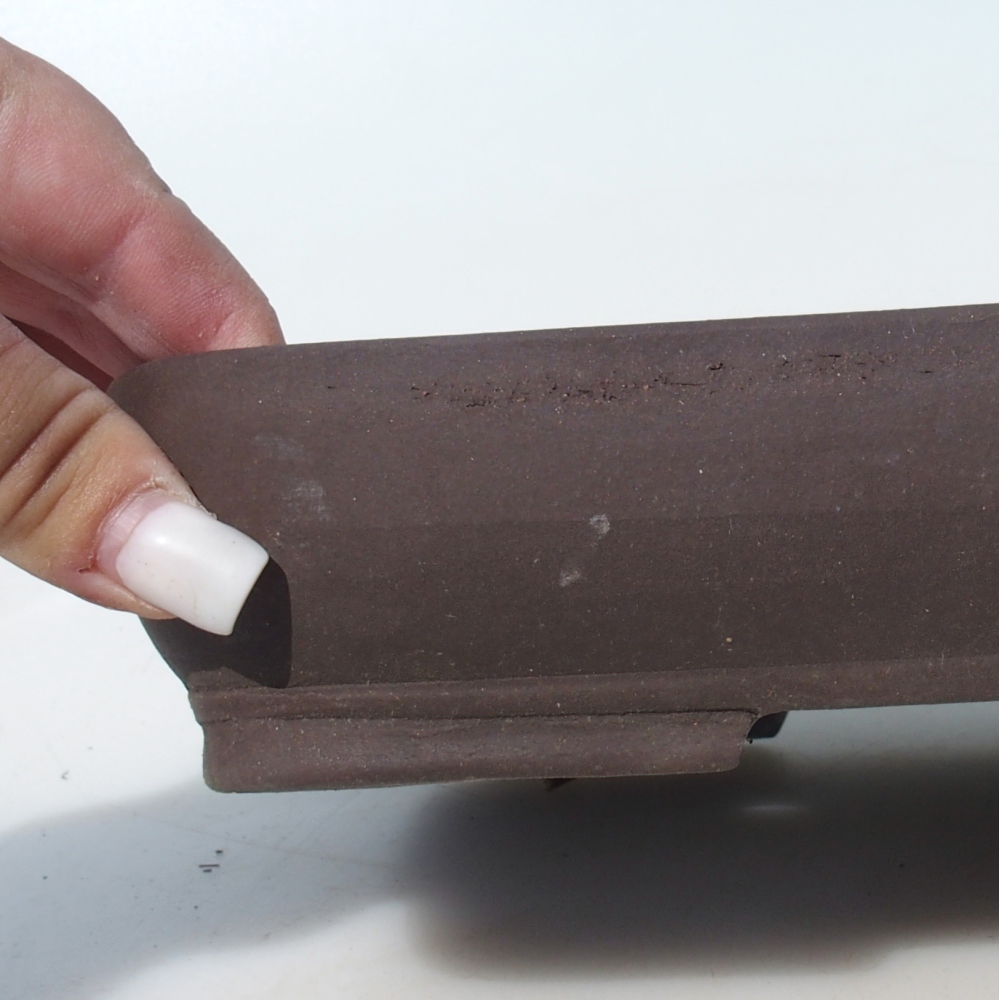 Misa do bonsai 25,5 x 17,5 x 5 cm brzoza brązowa