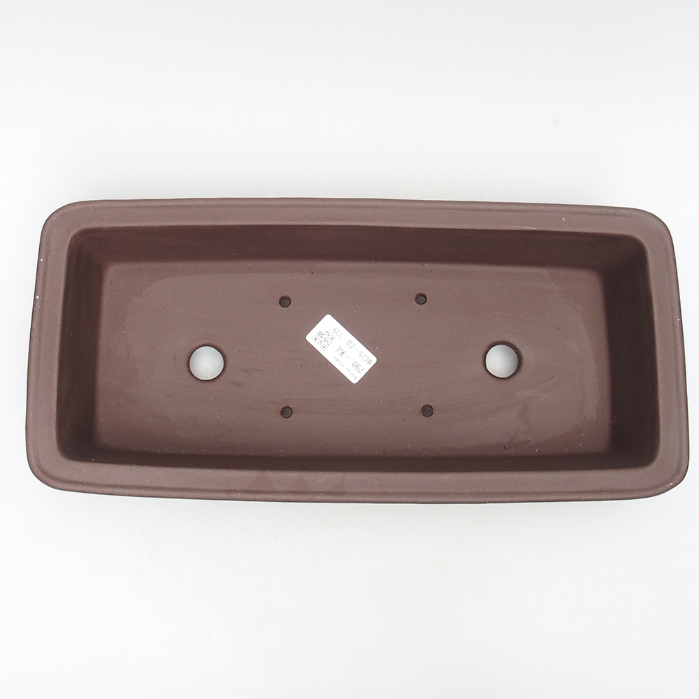 Miska 35 x 17 x 8,5 cm brązowa