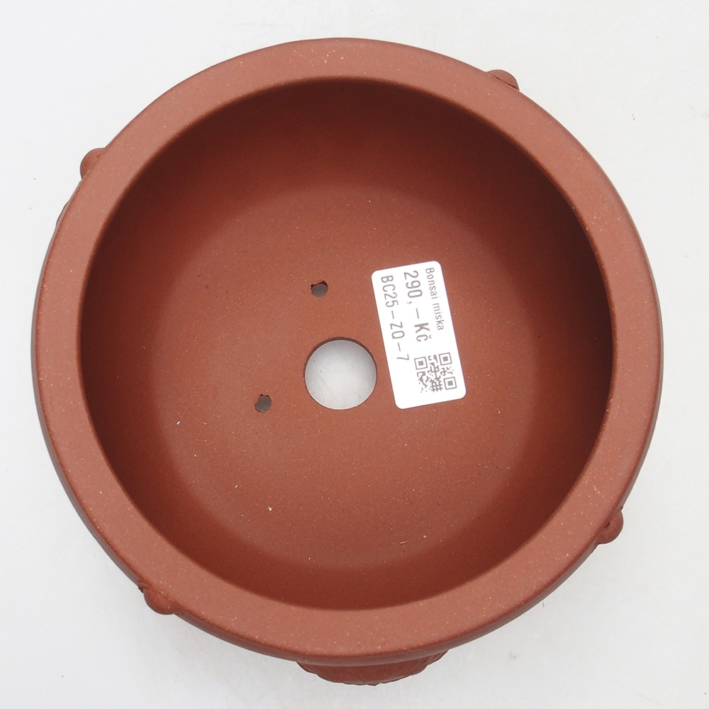 Miska 15 x 15 x 8 cm kolor ceglasty